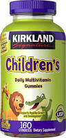 Витамины для детей Kirkland Signature Children's Daily Multivitamin Gummies 160 Gummies киркланд сигнатуре