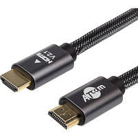Кабель мультимедийный HDMI to HDMI 30.0m Premium V2.1 active Atcom (23730) p