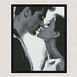 Алмазна мозаїка/вишивка Ніжний поцілунок. 18+ 30*40 см Ідейка AMO 7872, фото 4