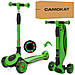 Дитячий триколісний складаний самокат iTrike JR 3-060-25 зі світлом коліс, кермо 29 см, 5 кольорів, фото 4