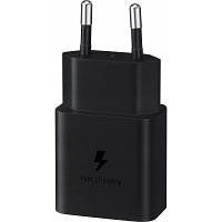 Зарядний пристрій Samsung 15W Power Adapter (w C to C Cable) Black (EP-T1510XBEGRU) p