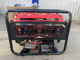 Генератор бензиновий 5/5.5 кВт, електро+ручний старт, мідна обмотка, STORM INTERTOOL DT-1156