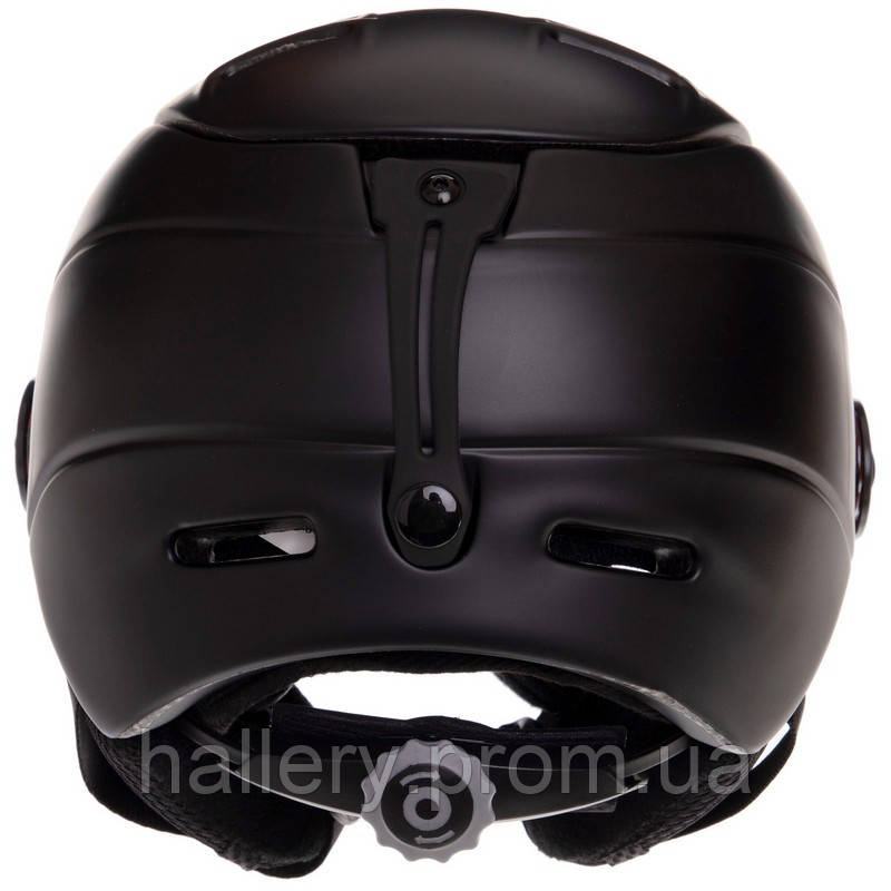 Шлем горнолыжный MOON Zelart MS-6296 размер M (55-58) цвет черный hr - фото 6 - id-p2180777604