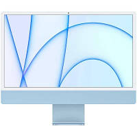 Компьютер Apple A2438 24" iMac Retina 4.5K / Apple M1 with 8-core GPU, 512SSD, Blue (MGPL3UA/A) p