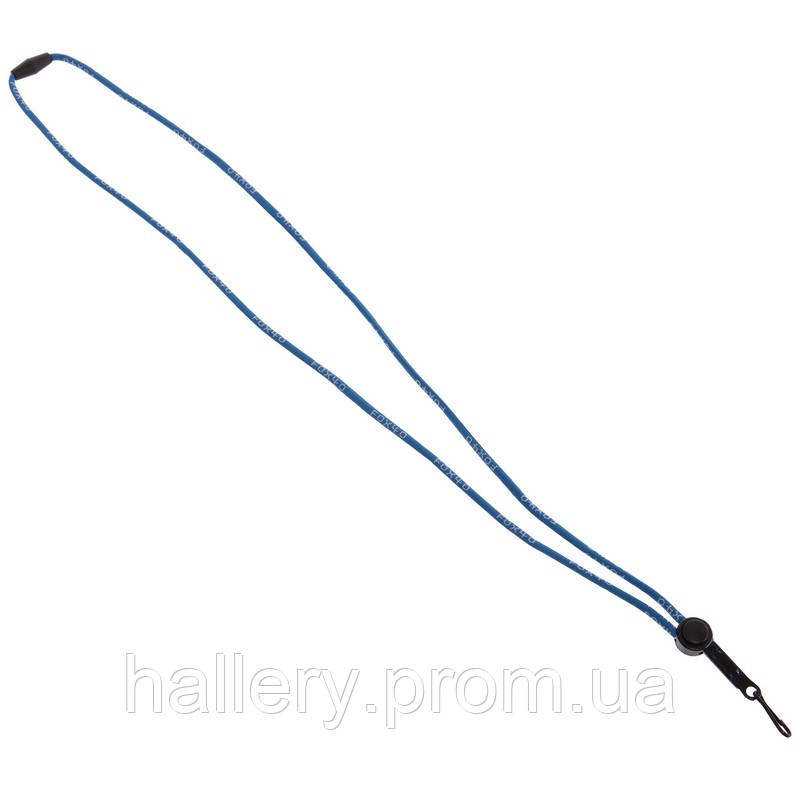 Шнурок-ремешок для свистка с карабином BREAKAWAY LANYARDS FOX40-100 цвет синий hr - фото 5 - id-p2180777668