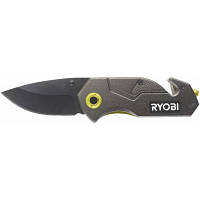 Нож Ryobi складной RFK25T, лезвие 57мм, стропорез, фиксатор лезвий (5132005328) p