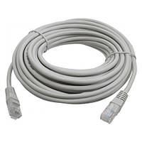 Патч-корд RJ45 9м, сетевой кабель UTP CAT5e 8P8C, LAN, белый m