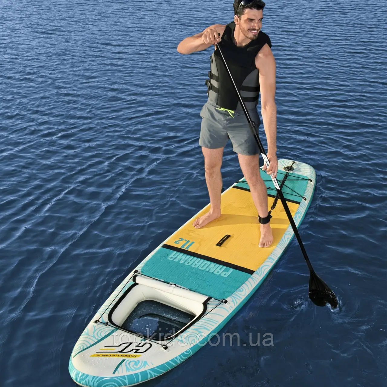 Надувная доска для sup серфинга сапборд supboard 65363 - фото 7 - id-p2171393734