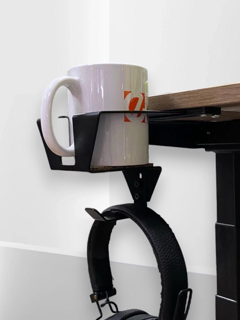 Підстаканник з гачком для навушників All-in-One, фото 1