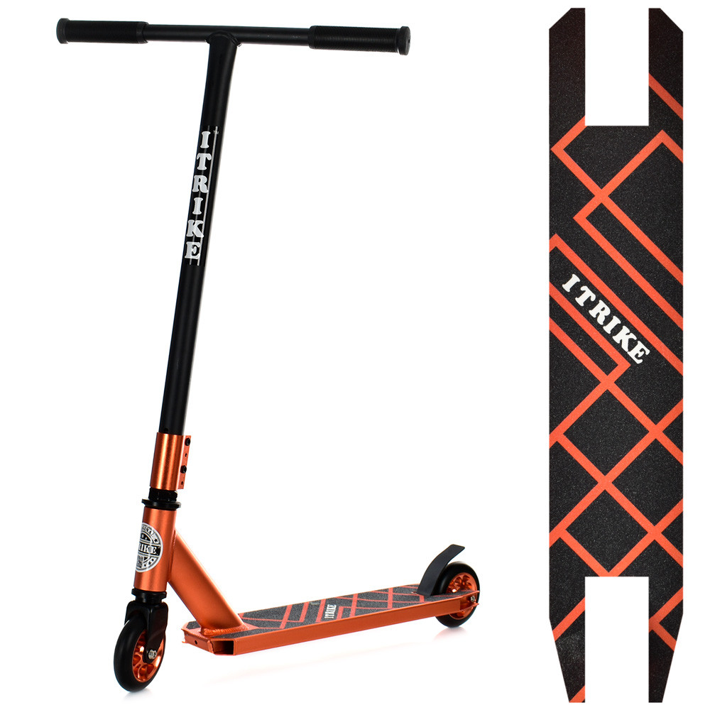 Трюковий самокат iTrike SR 2-067-5 для екстремального катання, кермо 83 см, 2 кольори, фото 1