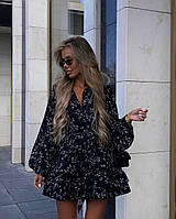 Жіноча стильна сукня з довгим рукавом новинка 2025