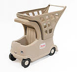 Дитячий автомобіль з кошиком\Візочок для продуктів з місцем для ляльки чи іграшки ЕКО, фото 3