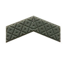 Личка широка НОВА хакі (пластик)