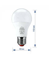 Лампа RIGHT HAUSEN LED Standard A60 11W E27 6500K HN-151012