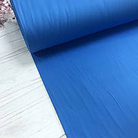 ОТРЕЗ (0,6*2,4м) Сатин цвет ярко-синий для постельного белья, мерсеризованный (ТУРЦИЯ шир. 2,4 м) (SAT-N-0044)