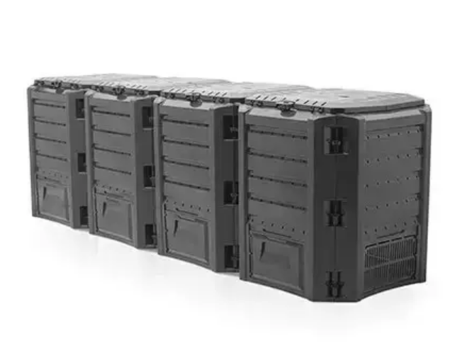 Компостер садовий 1600 л Prosperplast Compogreen PIKSM1600C-S411 4 модулі чорний