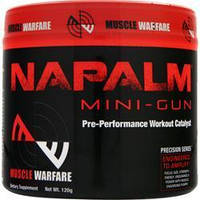 Предтренировочный комплекс Muscle Warfare Napalm MINI GUN 30 порций