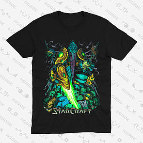 Футболка чорна Morze StarCraft V2