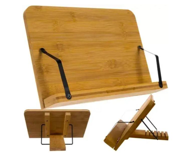 Підставка для книг, планшета бамбукова Malatec 19222 Польща