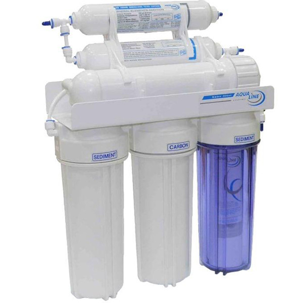 Фільтр осмос Aqualine RO-6, фото 1