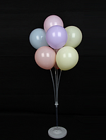 Пластикова підставка для 7 повітряних куль, стійка тримач для кульок висота 160 см без кульок