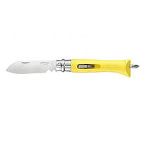 Ніж складаний Opinel DIY №9 Inox Yellow (001804)