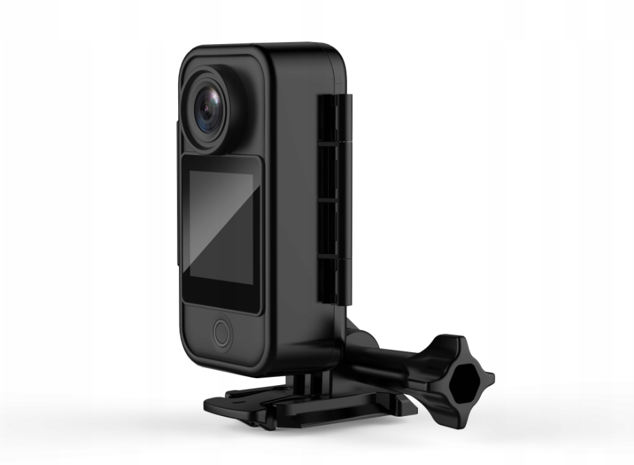Спортивна кишенькова камера SJCam C300 POCKET 4K UHD чорна сенсорна водонепроникна C300POCKET