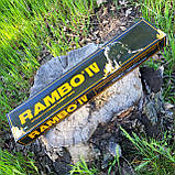 Мачете голок Rambo IV, 43 см, 770 г, xr-2, чорний, фото 5