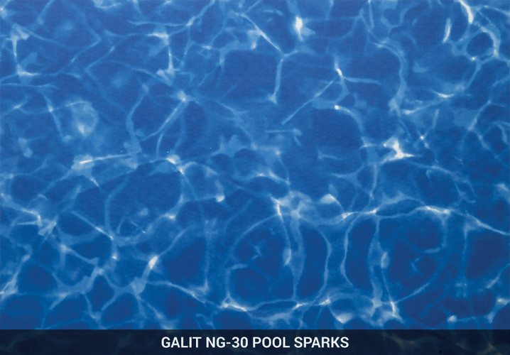 Мембрана синій мармур Pool Sparks Galit, 1.65м з лаковим покриттям, армована OgenFlex