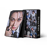 Карточки stray kids K-POP lomo кейпоп карти к поп стрей кідс стрэйкідс СК - 5 star cs -  55 шт, фото 3