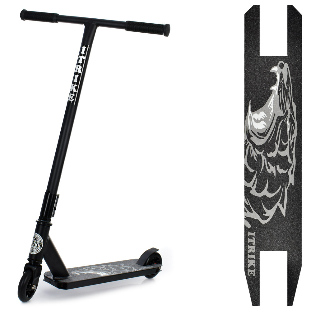 Трюковий самокат iTrike SR 2-067-5-B для екстремального катання, кермо 83 см, фото 1