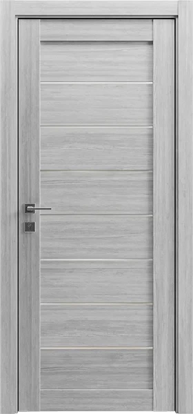 Міжкімнатні Двері Гранд Lux 2 Дрімвуд сірий скло сатин, фото 1