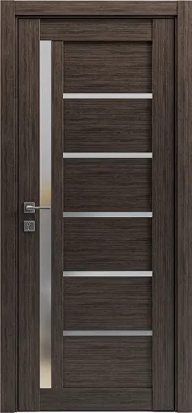 Міжкімнатні Двері Гранд Lux 6 Дрімвуд темний скло сатин
