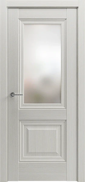 Міжкімнатні Двері Гранд Lux 7 Сосна крем скло сатин, фото 1