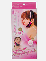 Подтяжка лица. Маска -Бандаж для коррекции овала лица и второго подбородка, щек Face Lift. Япония, фото 2