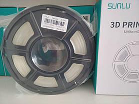 PLA пластик/філамент для 3D принтера SUNLU, PLA Filament Прозорий 1.75мм 1кг