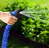 Чудошланг розтягувальний Шланг розтяжної magic hose 52,5 м поливальний еластичний для городу, фото 7
