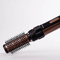Фен стайлер для волос 2 в 1 керамический 1000 Вт поворотная насадка и щетка фен Sokany SD-903 - htpk - htpk