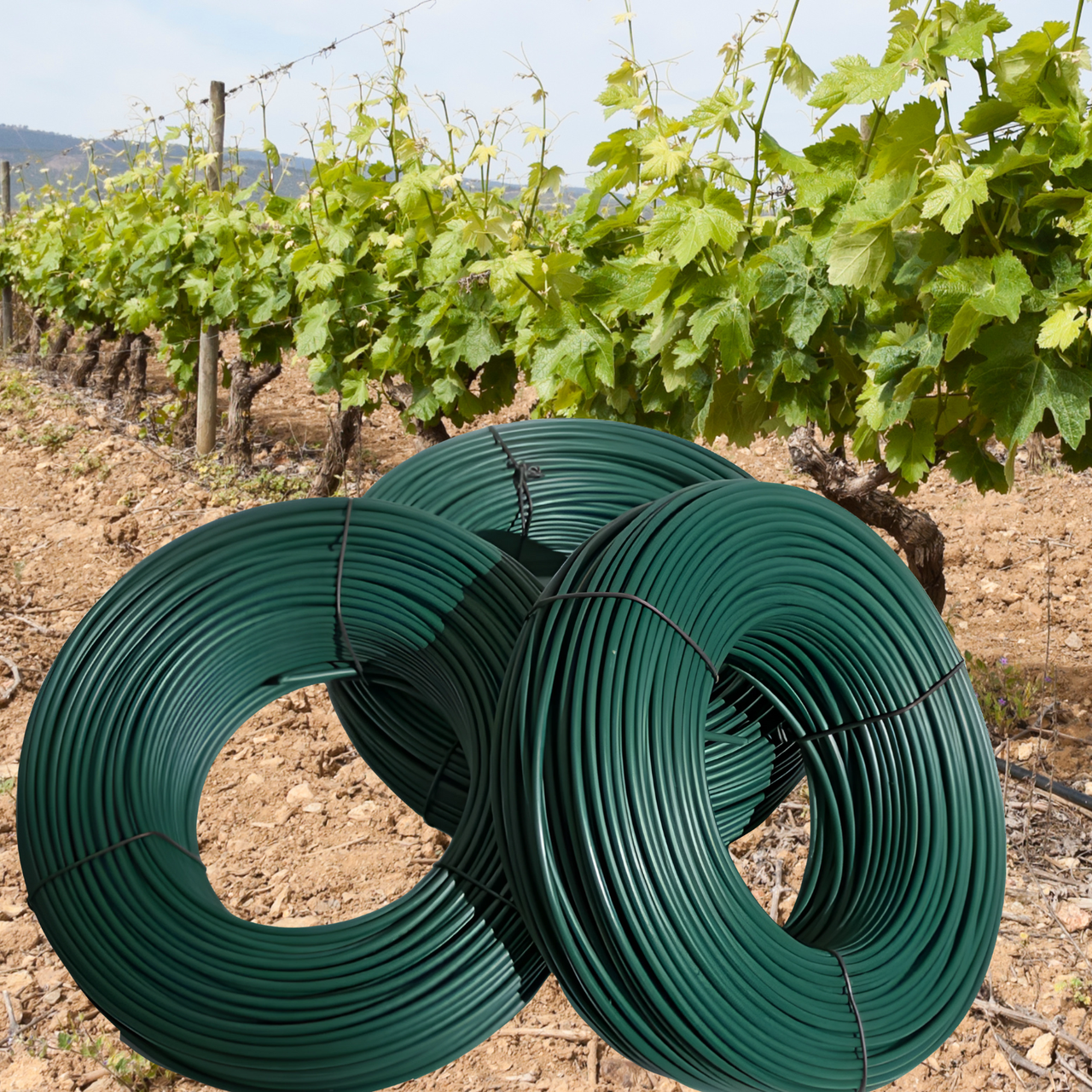 Шпалерная проволока 2/3.5 мм - 100 метров надежности для вашего виноградника - фото 1 - id-p2180800671