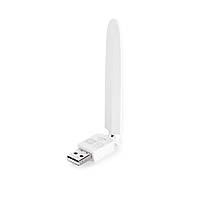 Бездротовий мережевий адаптер з антеною 10см Wi-Fi-USB LV-UW10S -2DB 7601, 802.11bgn, 150MB, 2.4 GHz, WIN7 /