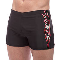 Плавки-шорты мужские SPORT Zelart N121 размер 2XL (50-52) цвет черный hr