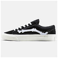 Мужские кеды Vans Blends x OG Style 36 LX Black White, черно-белые замшевые кроссовки ванс блендс