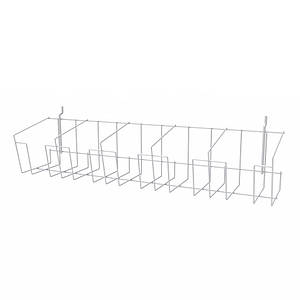 Полиця під насіння, спеції 9 см для стелажа «Ева-40», біла