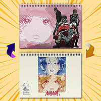 Скетчбук А5 48 арк. 150 гр.м² NANA / Нана 002