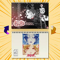 Скетчбук А5 48 арк. 150 гр.м² NANA / Нана 003