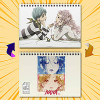 Скетчбук А5 48 арк. 150 гр.м² NANA / Нана 004