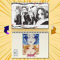 Скетчбук А5 96 арк. 60-65 гр.м²  NANA / Нана