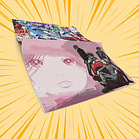 Зошит А5 48 арк. на скобі у клітинку 60 гр.м² NANA / Нана 002