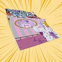 Зошит А5 48 арк. на скобі у клітинку 60 гр.м² NANA / Нана 006