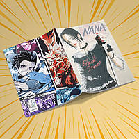 Зошит А5 48 арк. на скобі у клітинку 60 гр.м² NANA / Нана 013